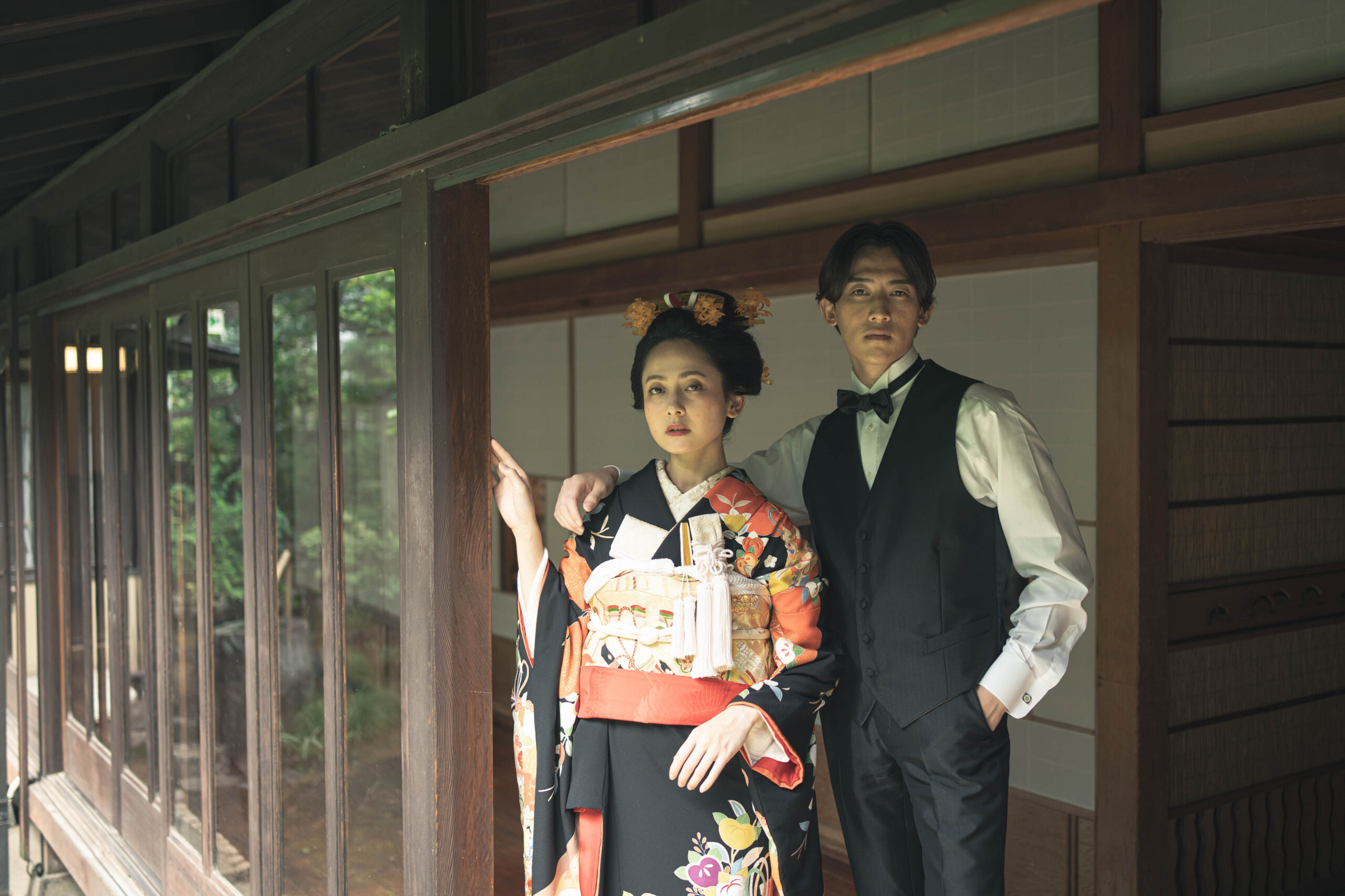 日本髪と着付け